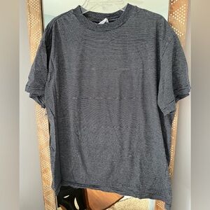 UO Black and White Pinstripe Tee